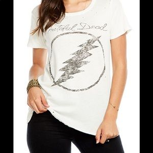 CHASER Grateful Dead white tee